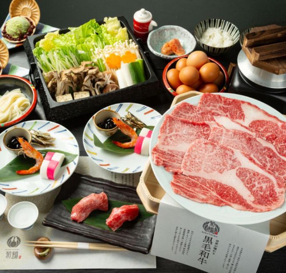 神戸和牛すき焼きしゃぶしゃぶ菊鶴 心斎橋店